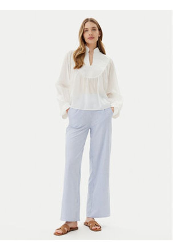 JDY Spodnie materiałowe Nelli 15345574 Niebieski Wide Leg. Kolor: niebieski. Materiał: syntetyk