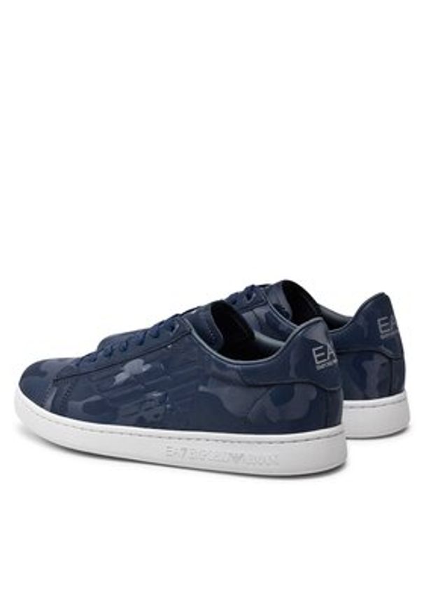 EA7 Emporio Armani Sneakersy X8X001 XK375 T657 Granatowy. Kolor: niebieski. Materiał: materiał