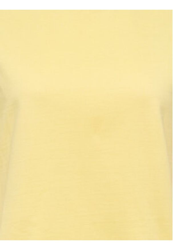 only - ONLY T-Shirt Freja 15367970 Żółty Regular Fit. Kolor: żółty. Materiał: bawełna