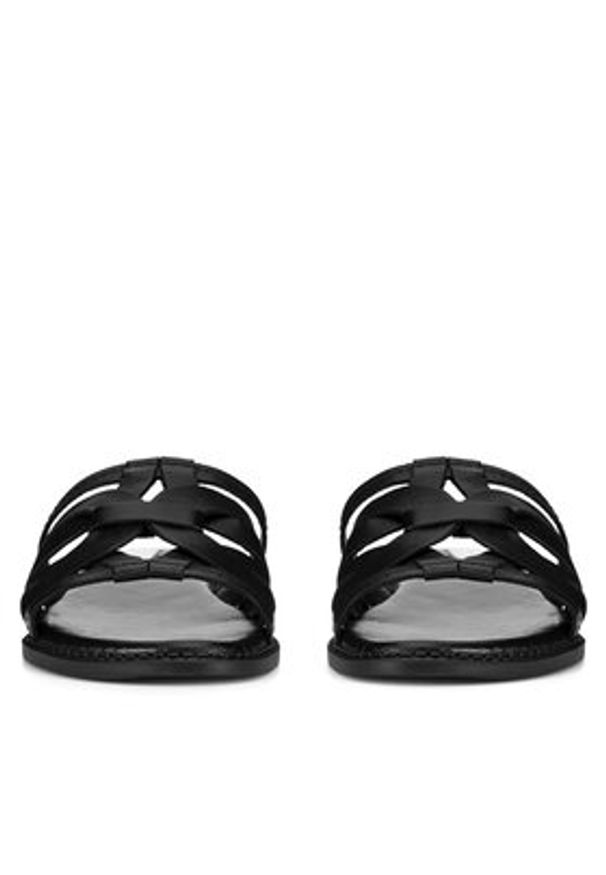 Lasocki Klapki EST-AFIONA-06 Czarny. Kolor: czarny. Materiał: skóra