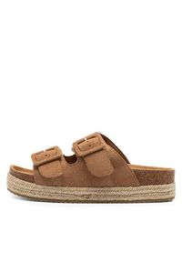 Jenny Fairy Espadryle HB210-15ECO Beżowy. Kolor: beżowy. Materiał: materiał #3
