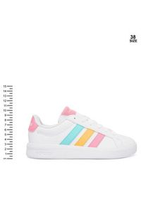 Adidas - adidas Sneakersy Grand Court 3.0 KI6502 Biały. Kolor: biały. Materiał: skóra #4