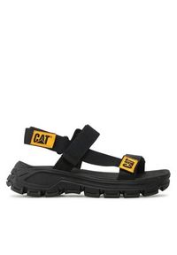 CAT Footwear Sandały P110873 Czarny. Kolor: czarny. Materiał: materiał #3