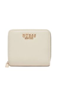 Guess Mały Portfel Damski Talent Slg SWNG96 69137 Écru. Materiał: skóra