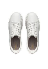 Geox Sneakersy D Flextride Plus D567SA 09B15 C1000 Biały. Kolor: biały. Materiał: skóra #5