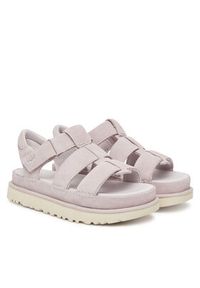 Ugg Sandały W Goldenstar Strap 1137890 Fioletowy. Kolor: fioletowy. Materiał: zamsz, skóra