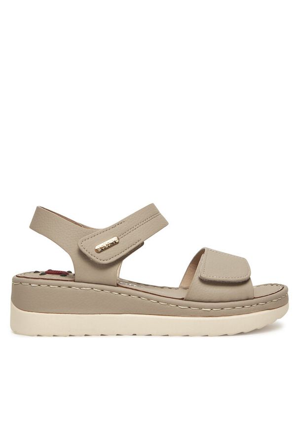 Sandały Go Soft. Kolor: szary