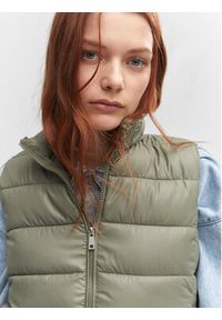 mango - Mango Kamizelka Blanvest 57064386 Zielony Regular Fit. Kolor: zielony. Materiał: syntetyk #6