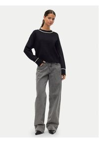Vero Moda Sweter Saba 10318077 Czarny Regular Fit. Kolor: czarny. Materiał: syntetyk #4