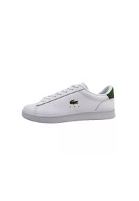 Tenisówki Lacoste Model Carnaby Set Kolor Biały. Kolor: biały, wielokolorowy, zielony. Materiał: skóra, tkanina. Sport: turystyka piesza #1