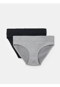 Sinsay - Majtki figi 2 pack - czarny. Kolor: czarny