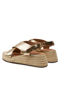 ONLY Shoes Espadryle Onlminerva-2 15320209 Złoty. Kolor: złoty. Materiał: skóra #3