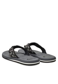 Quiksilver Japonki AQYL100047 Czarny. Kolor: czarny. Materiał: materiał #3