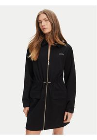 Guess Sukienka codzienna V5YK04 KCX42 Czarny Regular Fit. Okazja: na co dzień. Kolor: czarny. Materiał: syntetyk. Typ sukienki: proste. Styl: casual