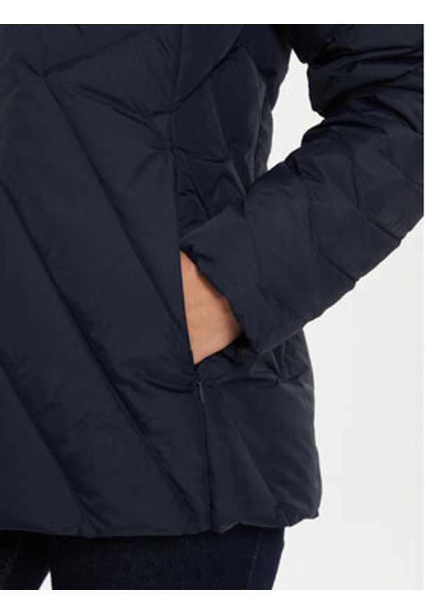 TOMMY HILFIGER - Tommy Hilfiger Kurtka puchowa Chevron WW0WW42623 Granatowy Regular Fit. Kolor: niebieski. Materiał: syntetyk