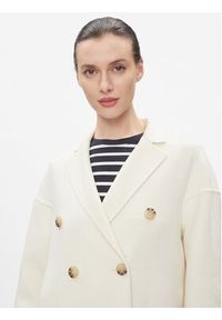 MAX&Co. Płaszcz wełniany Riccardo Biały Regular Fit. Kolor: biały. Materiał: wełna
