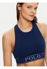 Polo Ralph Lauren Biustonosz top 4P3007 Granatowy. Kolor: niebieski. Materiał: syntetyk #2
