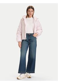 Guess Jeans Jeansy W5BA2Z D5RAB Granatowy Wide Leg. Kolor: niebieski #4