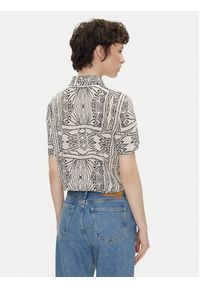 Vero Moda Koszula Menny 10303694 Beżowy Relaxed Fit. Kolor: beżowy. Materiał: wiskoza #8