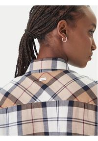 Barbour Sukienka koszulowa Fern LDR0988BR37 Beżowy Slim Fit. Kolor: beżowy. Materiał: lyocell. Typ sukienki: koszulowe #5