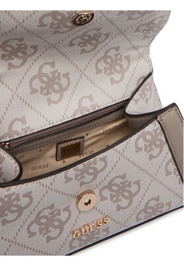 Guess Torebka Karnilla HWOS99 01190 Beżowy. Kolor: beżowy. Materiał: skórzane