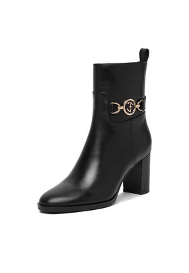 Eva Minge Botki EO-YARA-687-0602 Czarny. Kolor: czarny. Materiał: skóra