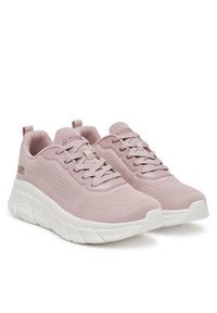 skechers - Skechers Sneakersy Bobs B Flex Hi-Flying Hi 117385/BLSH Różowy. Kolor: różowy. Materiał: materiał #5
