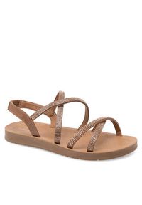 Clara Barson Sandały WSS20401-13 Brązowy. Kolor: brązowy. Materiał: syntetyk #8
