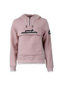 PEAK MOUNTAIN - Damska bluza polarowa Peak Mountain Aflow. Kolor: różowy. Materiał: polar. Sezon: zima. Sport: narciarstwo #1
