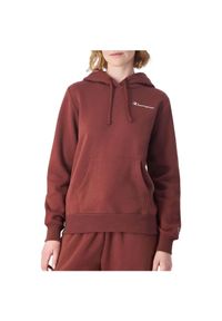 Bluza damska Champion Hooded. Kolor: czerwony, wielokolorowy. Sport: turystyka piesza, fitness