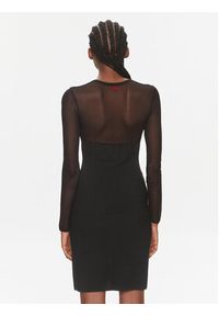 Hugo Sukienka koktajlowa Salsery 50507912 Czarny Slim Fit. Kolor: czarny. Materiał: wiskoza. Styl: wizytowy #5
