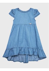BIRBA&TRYBEYOND - Birba Trybeyond Sukienka codzienna 999 65316 00 D Niebieski Regular Fit. Okazja: na co dzień. Kolor: niebieski. Materiał: bawełna. Typ sukienki: proste. Styl: casual #1