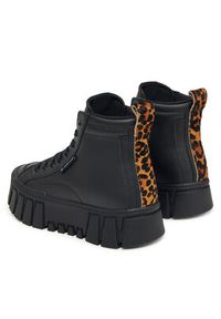 Tommy Jeans Sneakersy Tjw Vulc Flatform Leopard EN0EN02858 Czarny. Kolor: czarny. Materiał: skóra #5