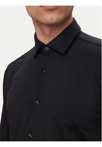 Hugo - HUGO Koszula Kenno 50481195 Czarny Slim Fit. Kolor: czarny. Materiał: syntetyk #4