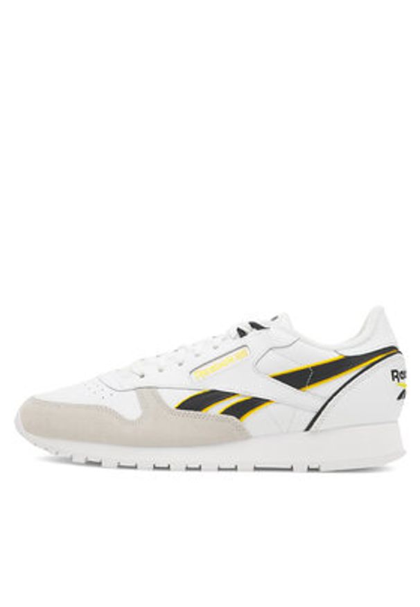 Reebok Sneakersy Classic Leather 100032760-M Biały. Kolor: biały. Materiał: skóra. Model: Reebok Classic