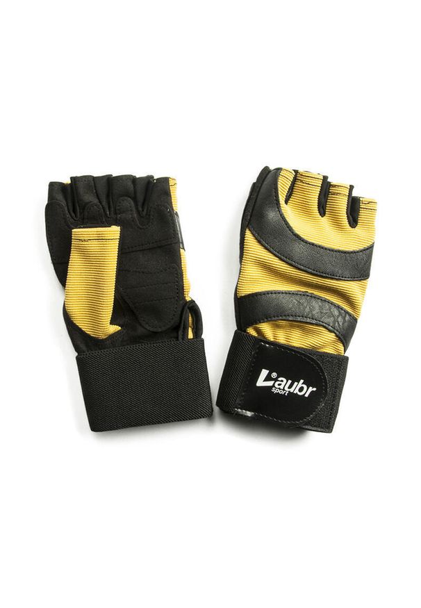 FIVE GLOVES - Laubr Sport rękawiczki fitness ze skóry, rozmiar S. Kolor: czarny, niebieski, zielony, wielokolorowy. Materiał: skóra. Sport: fitness