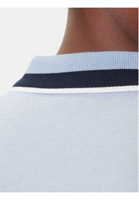BOSS Polo Peoxfordlong_1 50544845 Błękitny Regular Fit. Typ kołnierza: polo. Kolor: niebieski. Materiał: bawełna #3