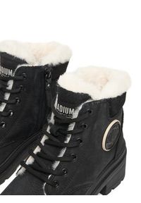 Palladium Trzewiki Pallarise Nbk Wl 99527-008-M Czarny. Kolor: czarny. Materiał: skóra, nubuk #5