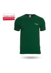 Koszulka do chodzenia Męska Campus Connor. Kolor: zielony. Materiał: materiał. Sport: turystyka piesza #1