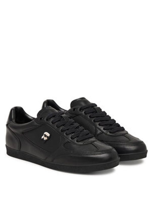 Karl Lagerfeld - KARL LAGERFELD Sneakersy Kandidate KL63830N Czarny. Kolor: czarny. Materiał: skóra