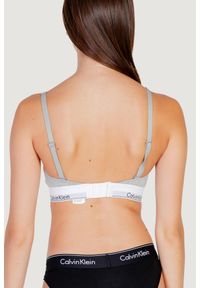 Calvin Klein - Biustonosz Kobieta CALVIN KLEIN LIGHTLY LINED BRALETTE. Kolor: szary. Materiał: bawełna #2