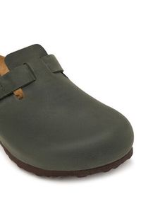 Birkenstock Klapki Boston 1032724 Zielony ciemny. Kolor: zielony. Materiał: skóra #6