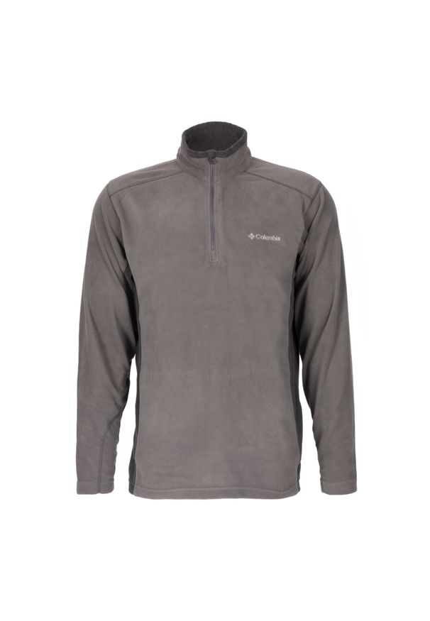 columbia - Bluza polarowa męska Columbia Klamath Range II. Kolor: szary. Materiał: polar. Sport: turystyka piesza