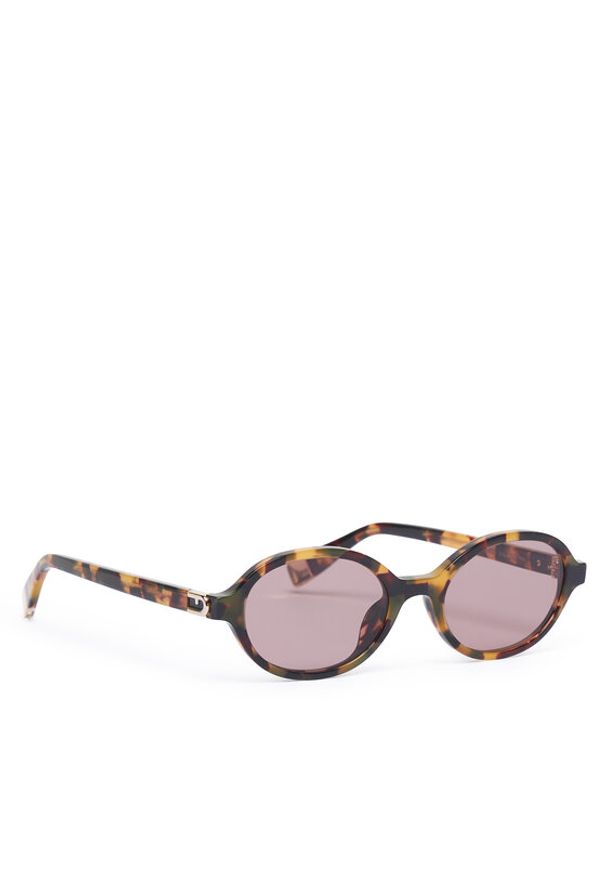 Furla Okulary przeciwsłoneczne WD00154-A.0116-AN000-4-401-20-CN-D Brązowy. Kolor: brązowy