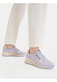 Caprice Sneakersy 9-23703-46 Fioletowy. Kolor: fioletowy. Materiał: skóra #1