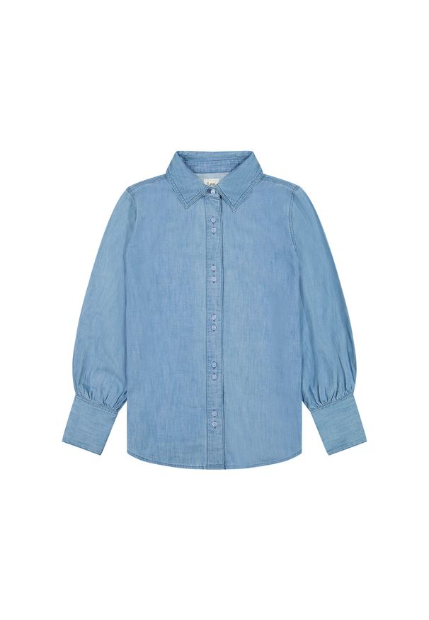 Lee - DAMSKA KOSZULA JEANSOWA LEE BALLOON SLEEVE SHIRT NEVER AGES 112370985. Materiał: jeans