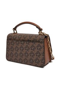 MICHAEL Michael Kors Torebka Delancey 32T4GD8C5B Brązowy. Kolor: brązowy. Materiał: skórzane