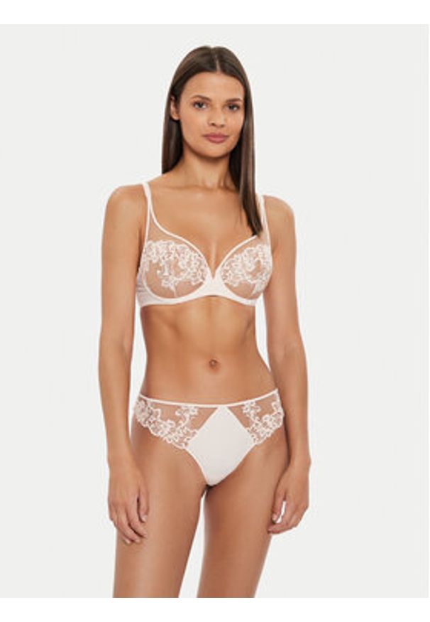 Simone Pérèle Stringi Saga 15C700 Różowy. Kolor: różowy. Materiał: syntetyk