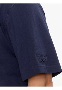 Reebok T-Shirt Sporting Goods IM1505 Granatowy Regular Fit. Kolor: niebieski. Materiał: bawełna #5