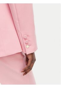 Morgan Marynarka 261-VMAKI.F Różowy Regular Fit. Kolor: różowy. Materiał: syntetyk #5